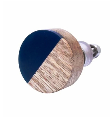 Moderne Europa Eenvoudige stijl Luxe Hout Hars Metalen deurkast Knob Handle 128mm