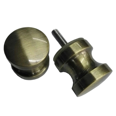 Poedercoating Dubbelzijdig Messing Badkamer Douche Glas Handle voor Precision Hardware