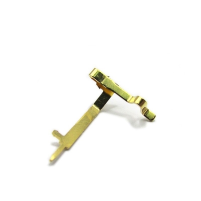 Eenvoudige verpakking Grootte 15X10X8 cm Op maat gemaakte elektrische batterij connector Metalen stempel schrapnel Elektrische contacten