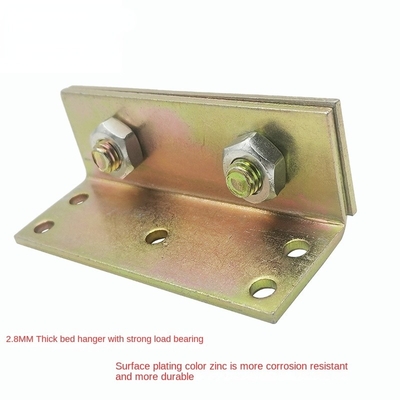 Specificaties 83 * 24 * 2,8 mm Set van acht ijzeren scharnieren Hardware accessoires voor bed