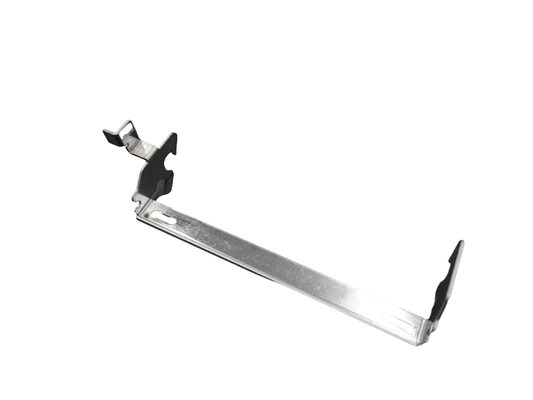 Poedercoating Pipe Bracket Steel Sheet Parts Metal Stamping Polieren Proces
