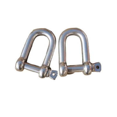 Hardware Rigging Mooring Geverfde keten en drop gesmeed schroefspeld Ankerketen