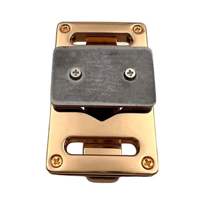 XS-231---004, J6611 Hardware voor het sluiten van handtassen met druk- en draaimetalen slot