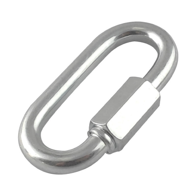 4 mm 5 mm 6 mm gegalvaniseerde ovaal snelle schakel voor rigging hardware OEM aanvaardbaar