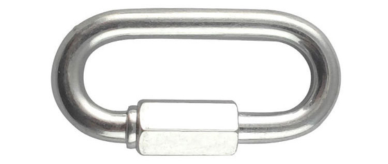 4 mm 5 mm 6 mm gegalvaniseerde ovaal snelle schakel voor rigging hardware OEM aanvaardbaar