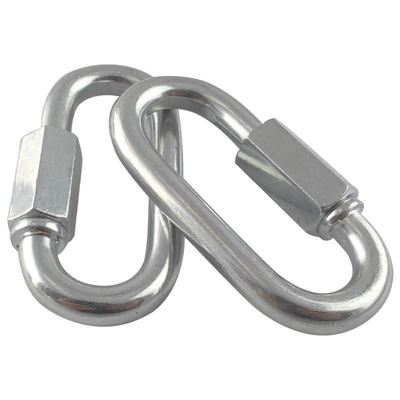 4 mm 5 mm 6 mm gegalvaniseerde ovaal snelle schakel voor rigging hardware OEM aanvaardbaar