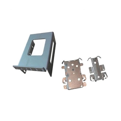 Op maat gemaakte metalen stempelonderdelen Precision Hardware Producten met zwarte poedercoating