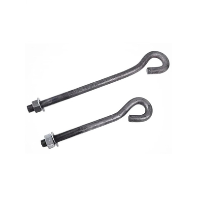 Precisie-hardwareproducten van roestvrij staal OEM-plating Beton L Hook Foundation Bolts