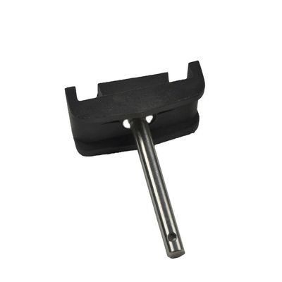 Geplateerd gestempeld kunststof en roestvrij staal CNC-hardwaredeeltjes