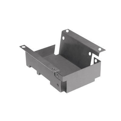 Op maat gemaakte metalen doos met structuurplaat van roestvrij staal voor OEM CNC-hardwarecomponenten