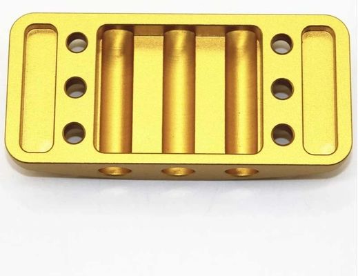 Poedercoating Messing CNC-hardwarecomponenten voor het bewerken van onderdelen in de luchtvaartindustrie
