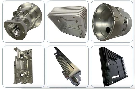 Poedercoating Messing CNC-hardwarecomponenten voor het bewerken van onderdelen in de luchtvaartindustrie