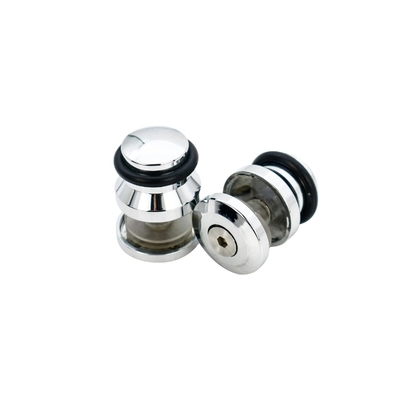 Gepersonaliseerde raamloze glazen duurtorenrolhardware voor OEM-CNC-proces