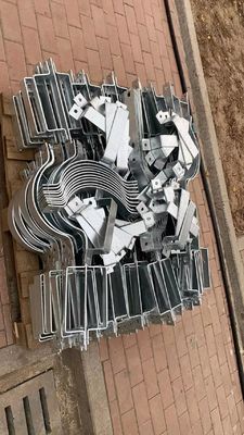 Vaste klem van roestvrijstalen trekband voor vermogensaccessoires van OEM CNC-hardwaredeeltjes