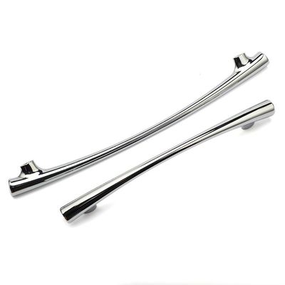 OEM CNC-hardwaredeeltjes Gepolijst Chrome Arch Cabinet Pull met gestempeld roestvrij staal