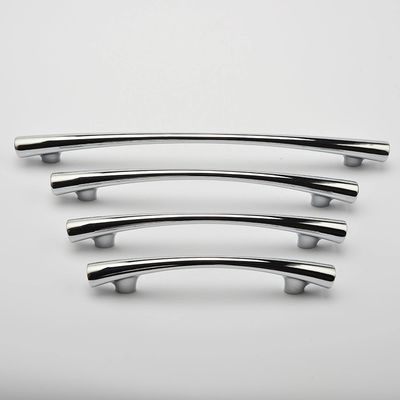 OEM CNC-hardwaredeeltjes Gepolijst Chrome Arch Cabinet Pull met gestempeld roestvrij staal