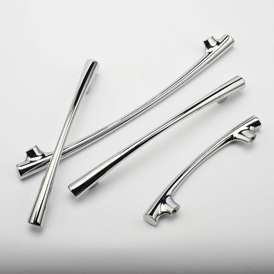 OEM CNC-hardwaredeeltjes Gepolijst Chrome Arch Cabinet Pull met gestempeld roestvrij staal