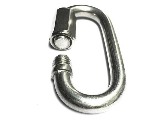 Stempelproces Roestvrij staal aanhanger keten haak klimboei clip rigging hardware