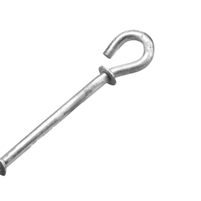 Roestvrij staal OEM CNC-hardwareonderdelen Bolt Hook Pigtail Hook met stemproces