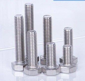 Poederbedekte moeren van roestvrij staal, bouten en schroeven voor het verwerken van onderdelen van CNC-hardware