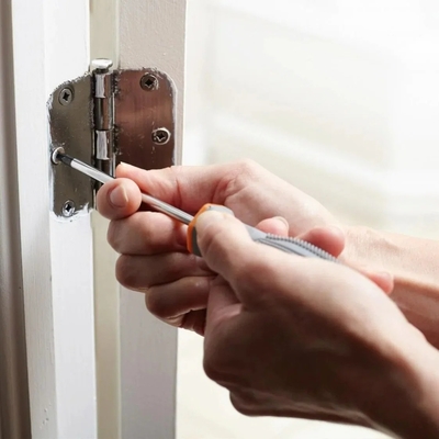 Poedercoating semi-verborgen zelf sluitend scharnier voor kastdeuren Hardware roestvrij staal