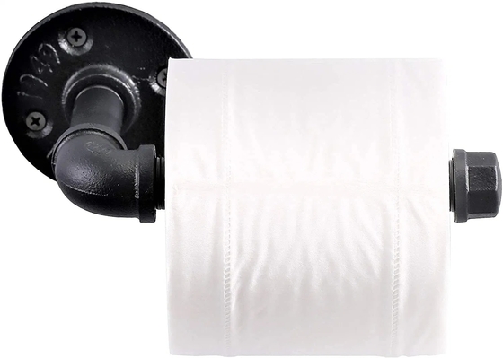 Roestvrijstalen toiletpapierhouder en wanden van de plank voor badkamerfuncties