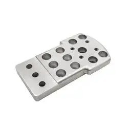 Stempelproces Roestvrij staal OEM CNC Hardwareonderdelen Aluminium Koper Brons Titanium legering Hardware