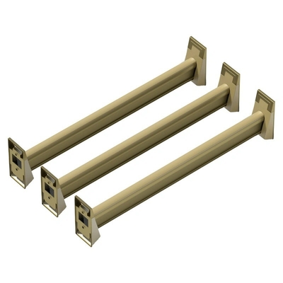 Polijsten slaapkamermeubilair hanger buis ondersteuning voor kledingkast accessoires hardware