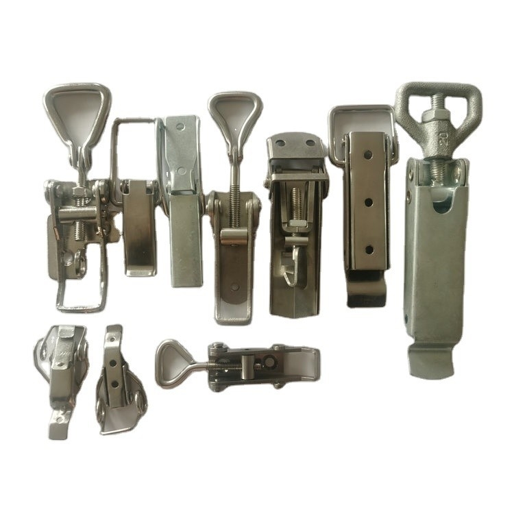 Aluminiumplaat metalen stempels op maat gemaakte schakelaar slot hardware voor aluminiumproducten
