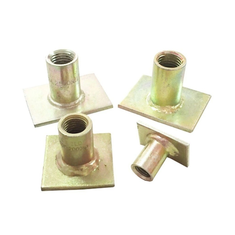 Poedercoating OEM CNC-hardwareonderdelen voor bouwhardware val smeden bevestigen plug-in