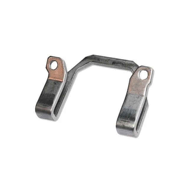 Op maat gemaakte metalen stempelonderdelen Precision Hardware Producten met zwarte poedercoating