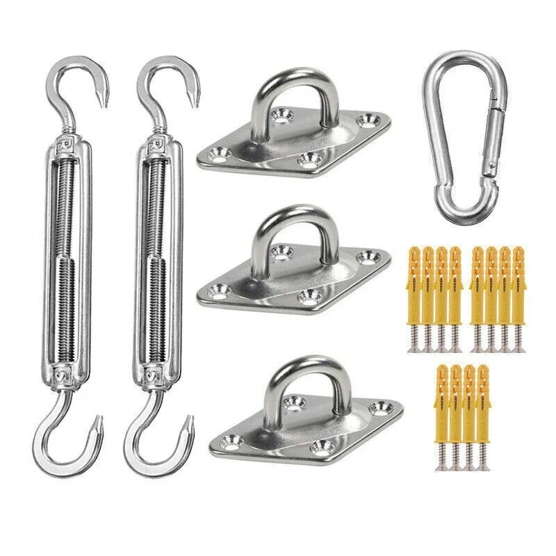 OEM CNC-hardwareonderdelen roestvrij staal oogplaat montage gesp en spinner hardware kit